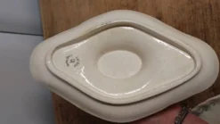 Saucière et soucoupe Longchamp