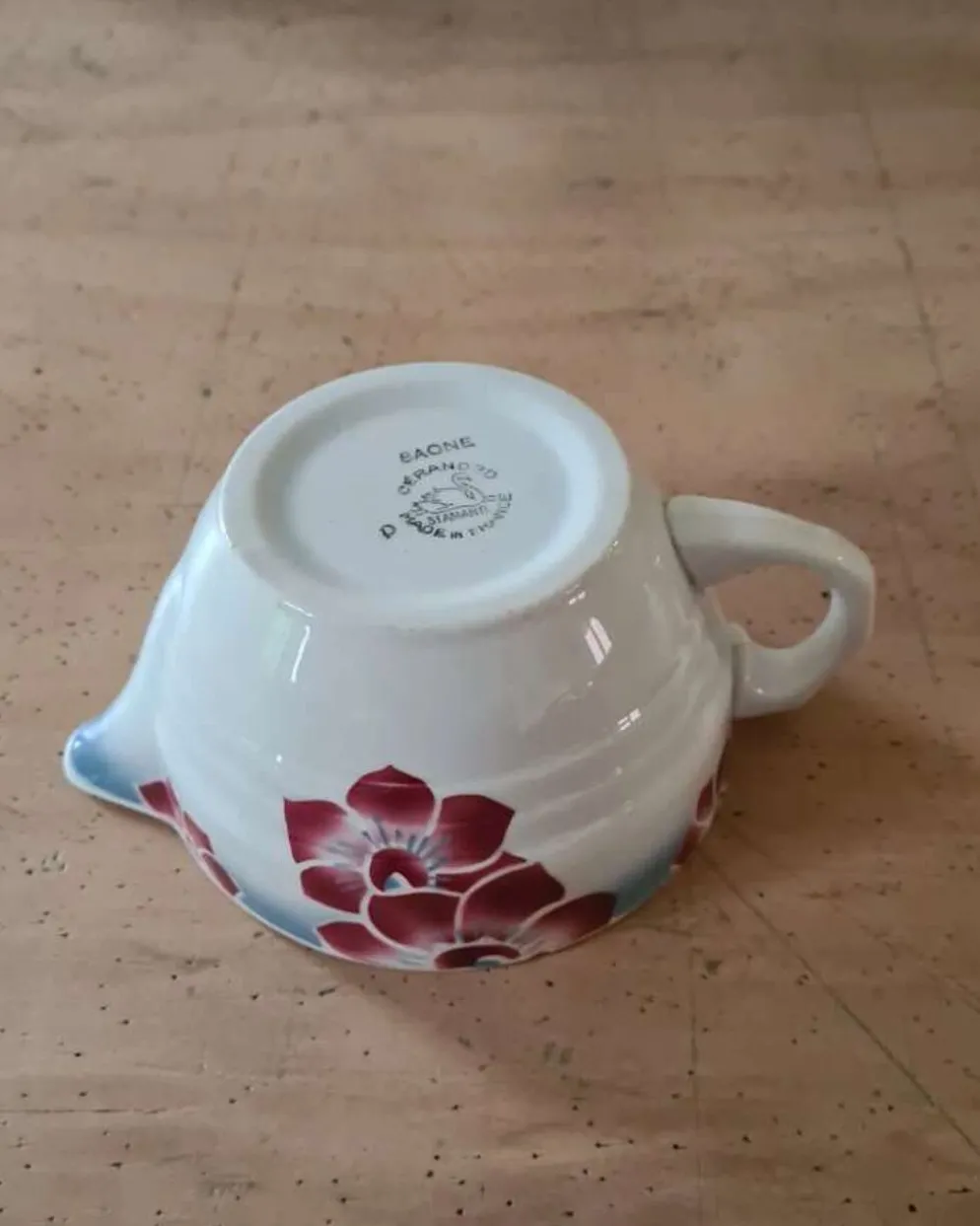 Saucière faïence Saint Amand