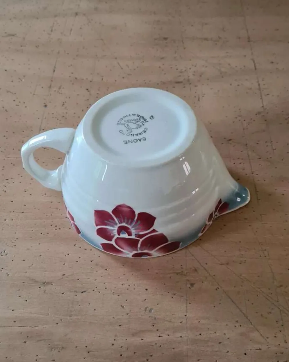 Saucière faïence Saint Amand