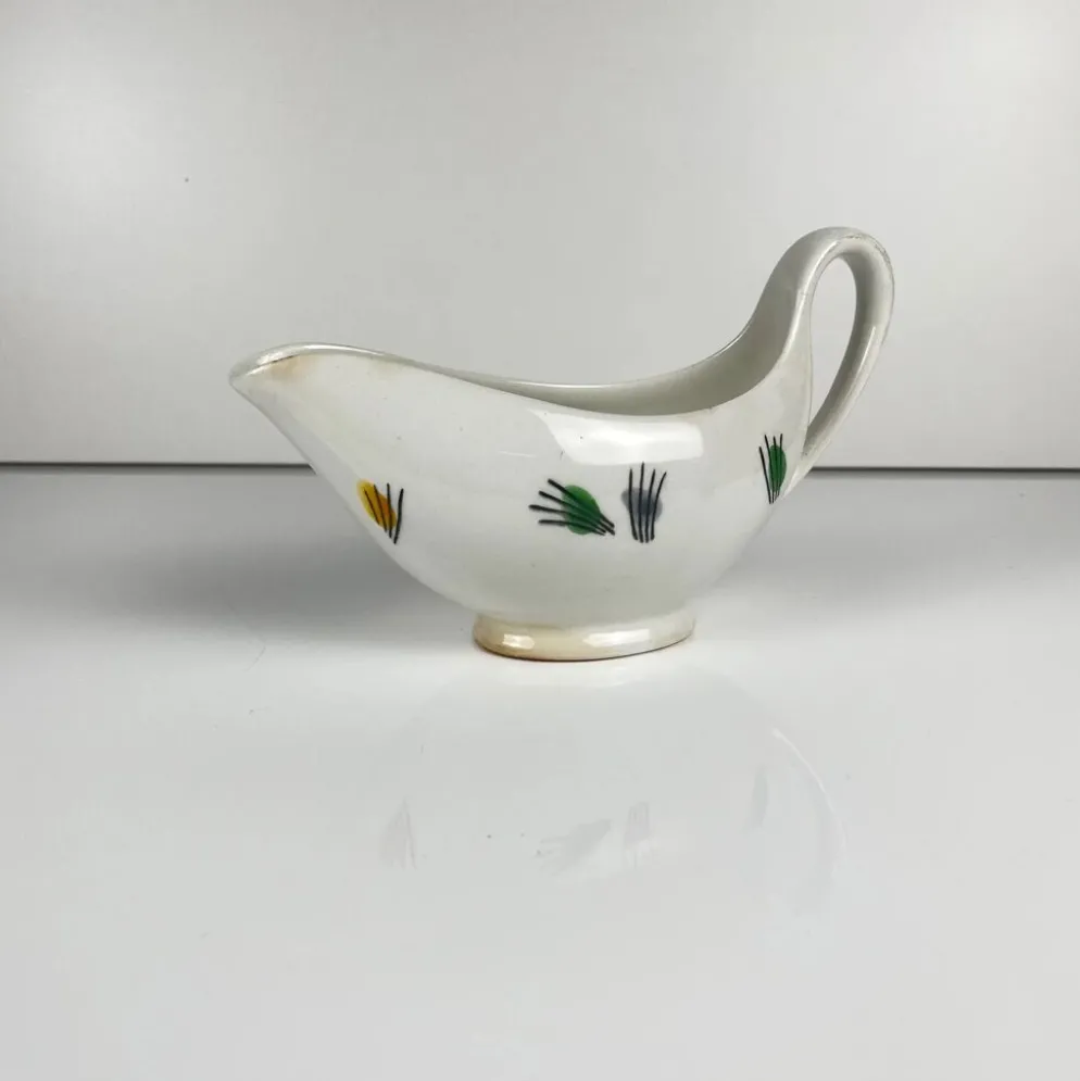 Saucière Gien Création Primefleur, 1960