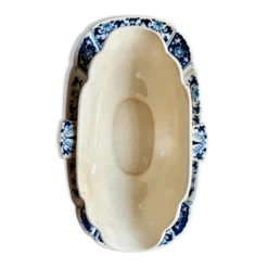 Saucière Gien en terre de fer bleue, service