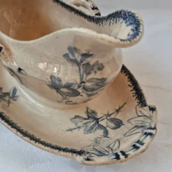 Saucière Groseille de U&Cie Sarreguemines