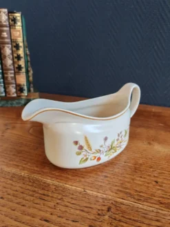 Saucière "Harvest 1418" en porcelaine anglaise