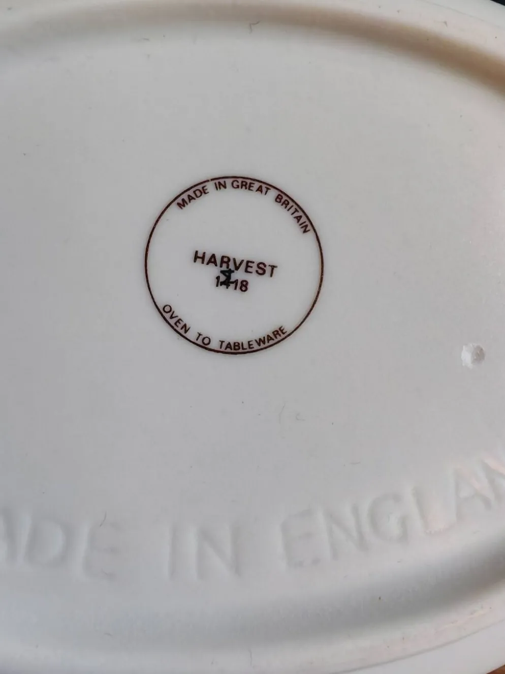 Saucière "Harvest 1418" en porcelaine anglaise