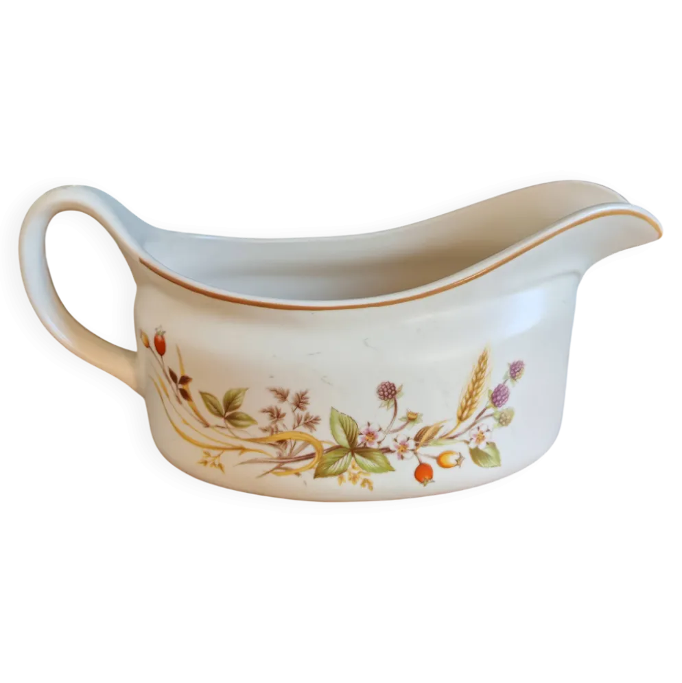 Saucière "Harvest 1418" en porcelaine anglaise