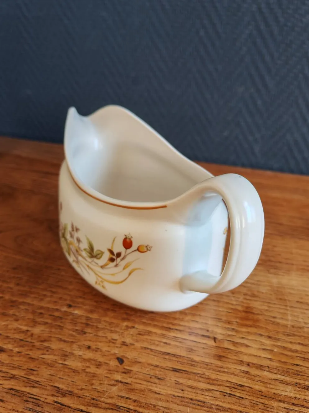 Saucière "Harvest 1418" en porcelaine anglaise