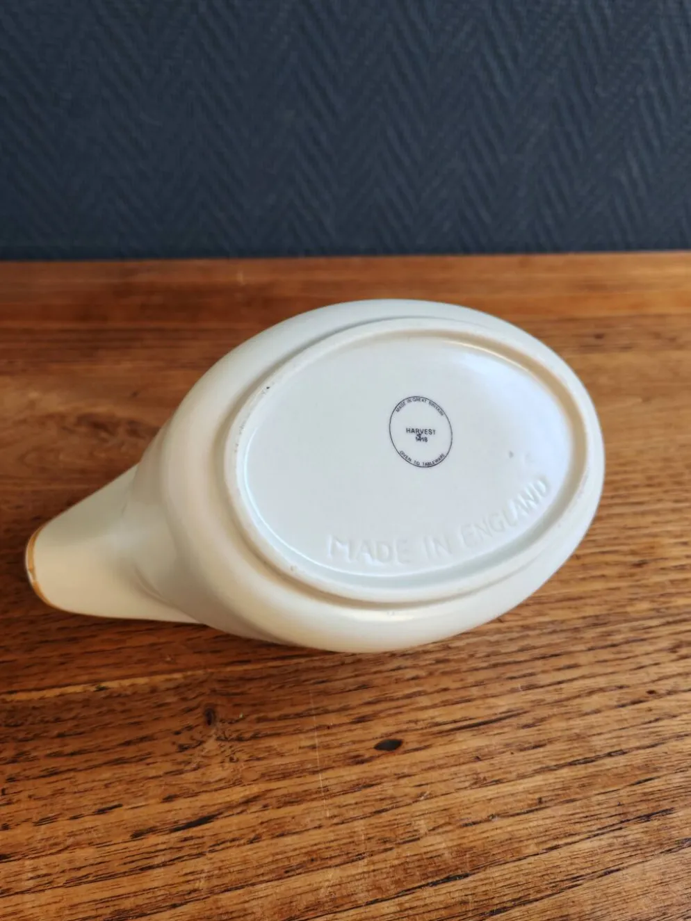 Saucière "Harvest 1418" en porcelaine anglaise