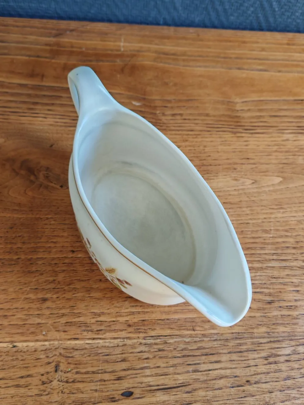 Saucière "Harvest 1418" en porcelaine anglaise
