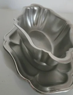 Saucière inox patiné