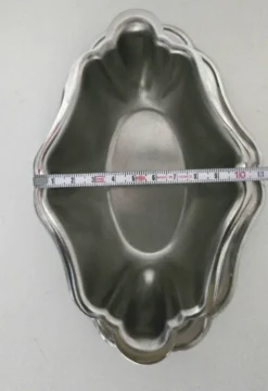 Saucière inox patiné