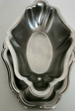 Saucière inox patiné