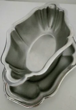 Saucière inox patiné