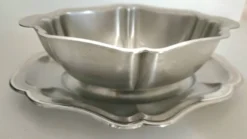 Saucière inox patiné