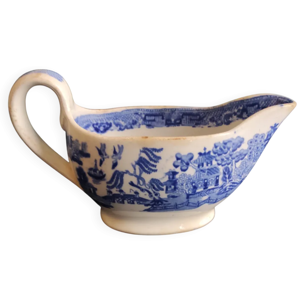 Saucière John Meir & Son, vers 1870, motif Willow