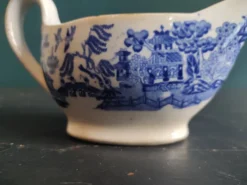 Saucière John Meir & Son, vers 1870, motif Willow