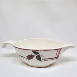 Saucière La Rose de Digoin