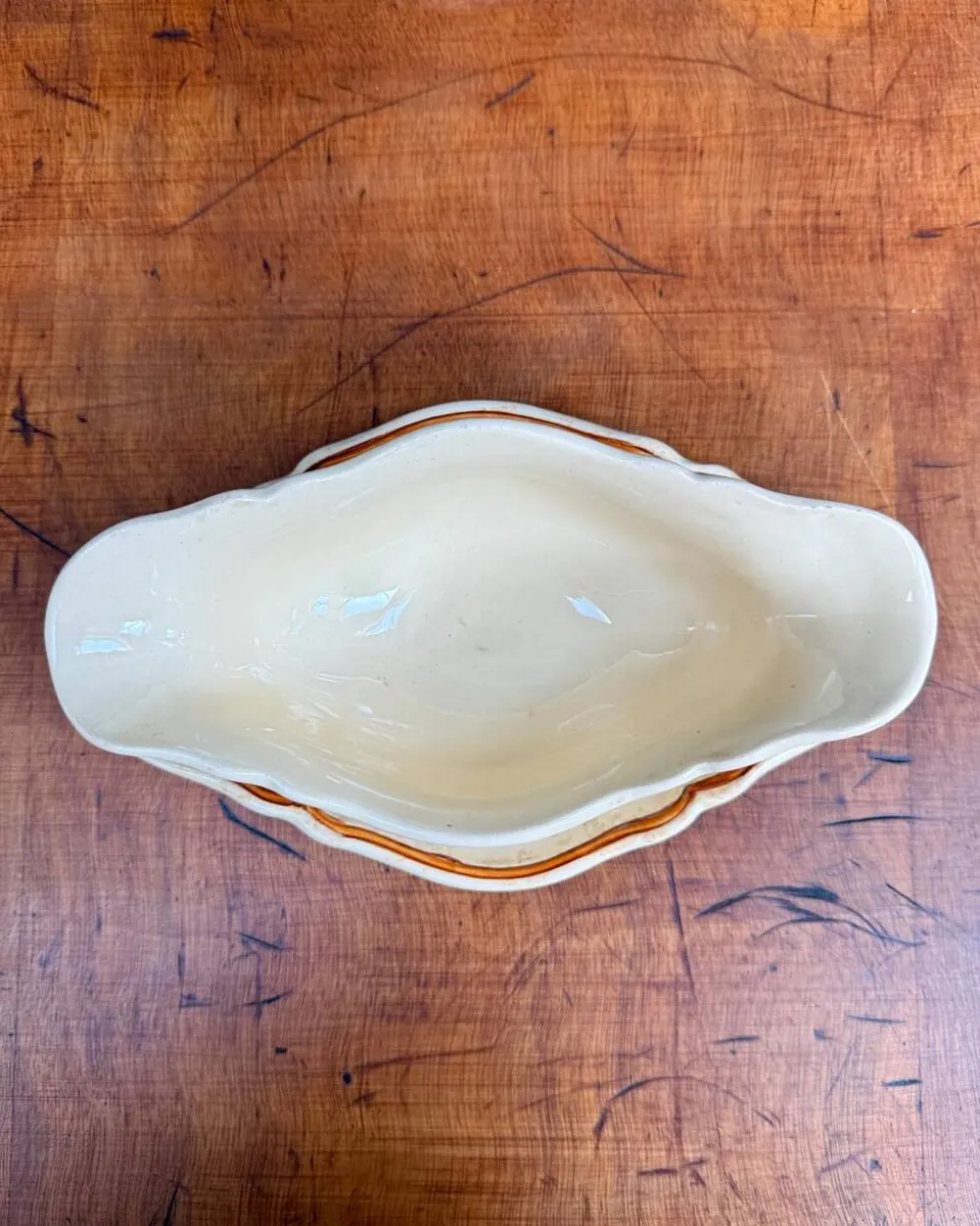 Saucière Longchamp décor Mistral