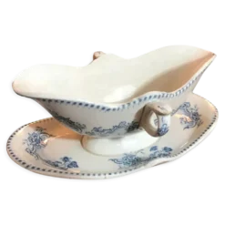 Saucière Lunéville en Terre de Fer début XXe