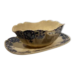 Saucière manufacture de Gien début XX siècle .