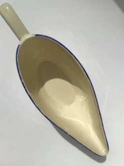 Saucière Mary Lou Digoin Sarreguemines bord bleu
