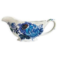 Saucière Mason's en terre de fer polychrome, service "Belvedere" - début XXème siècle