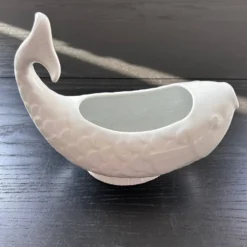 Saucière poisson en porcelaine