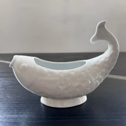 Saucière poisson en porcelaine