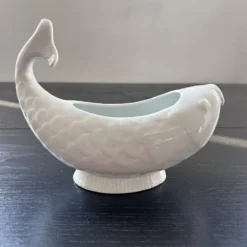 Saucière poisson en porcelaine