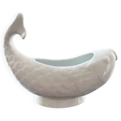 Saucière poisson en porcelaine