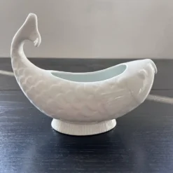Saucière poisson en porcelaine