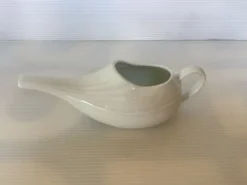 Saucière porcelaine blanche ancien biberon