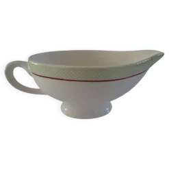 Saucière porcelaine de Salins