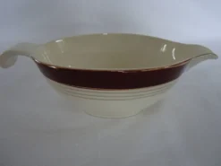 Saucière porcelaine opaque digoin sarreguemines modèle pasteur