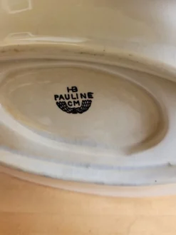 Saucière porcelaine opaque Pauline