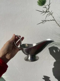 Saucière Royal BB en métal argenté