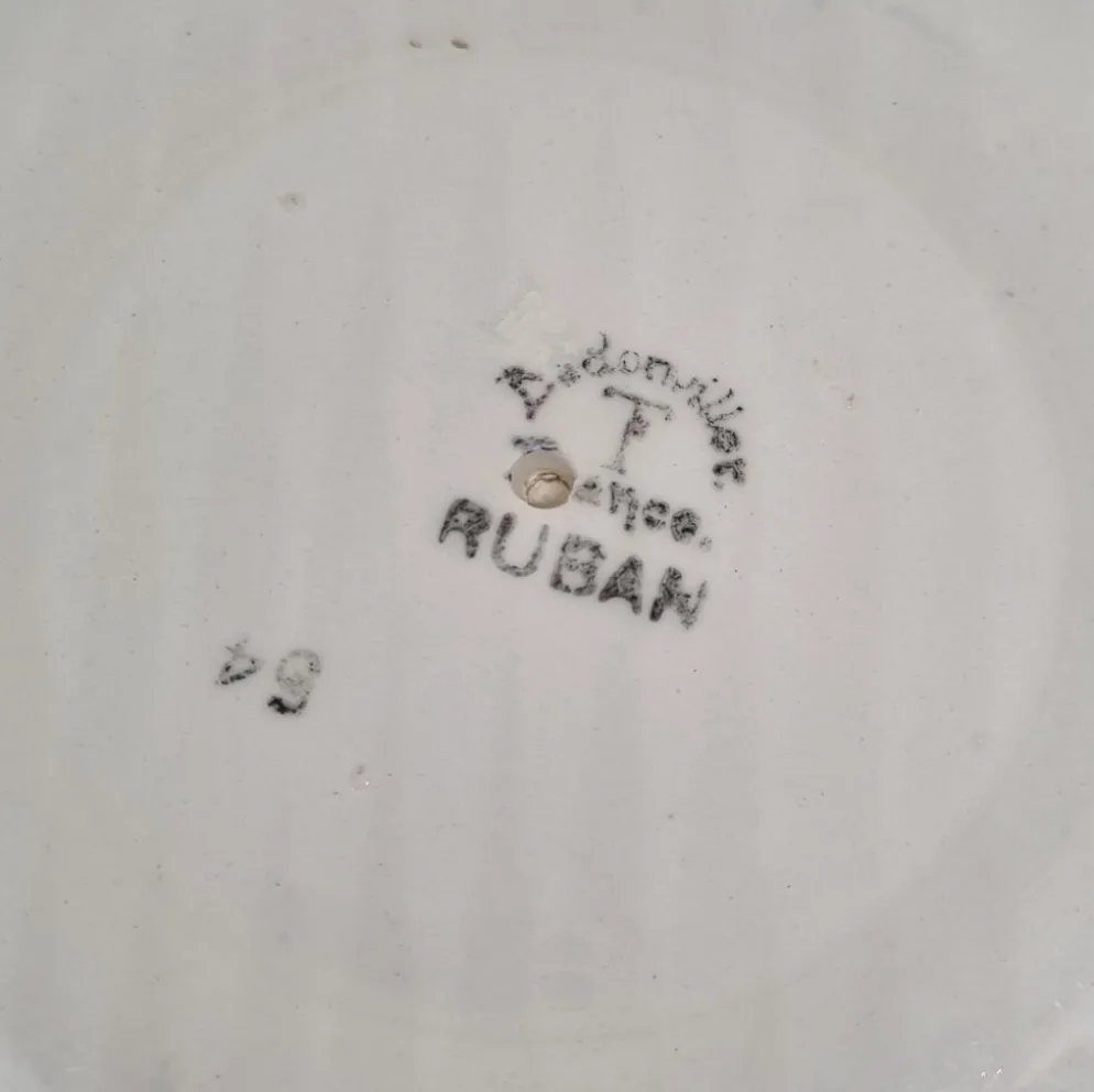 Saucière Ruban de Badonviller