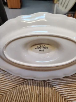 Saucière Sarreguemines-Digoin modèle Fleurs de France