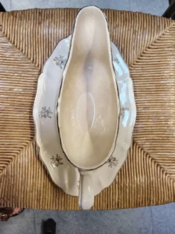 Saucière Sarreguemines-Digoin modèle Fleurs de France