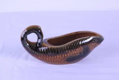 Saucière Sarreguemines en forme de poisson