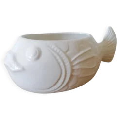Saucière Sarreguemines forme de poisson