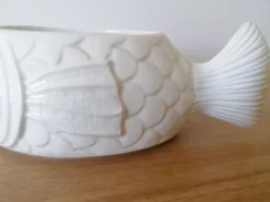 Saucière Sarreguemines forme de poisson