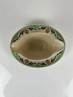 Saucière Sarreguemines "Maroussia", début XXe