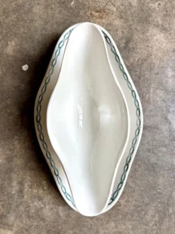 Saucière St Amand en terre de fer bleue