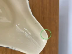 Saucière terre de fer « Chardon » signée GIEN