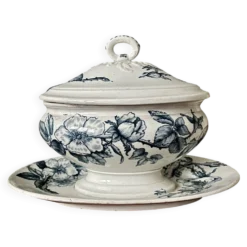 Saucière terre de fer Creil & Montereau