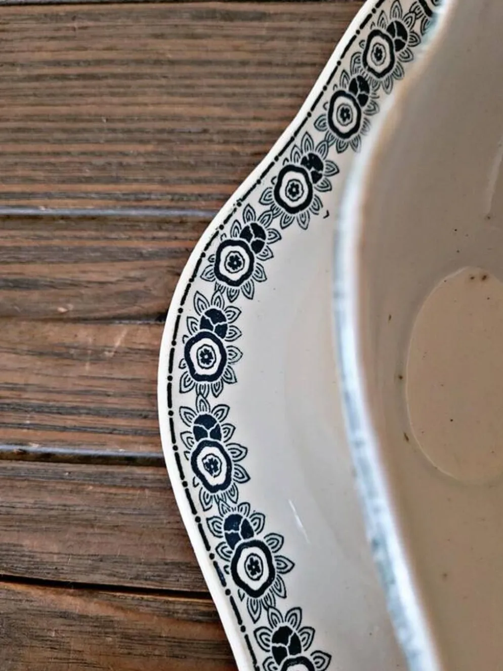 Saucière terre de fer La Française EGT Ibéria - faïence de l'est