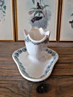 Saucière terre de fer La Française EGT Ibéria - faïence de l'est