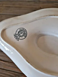 Saucière terre de fer La Française EGT Ibéria - faïence de l'est