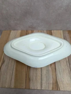 Saucière Terre de fer Salins modèle Damier