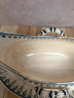 Saucière Terre de fer Sarreguemines Digoin modèle Alger